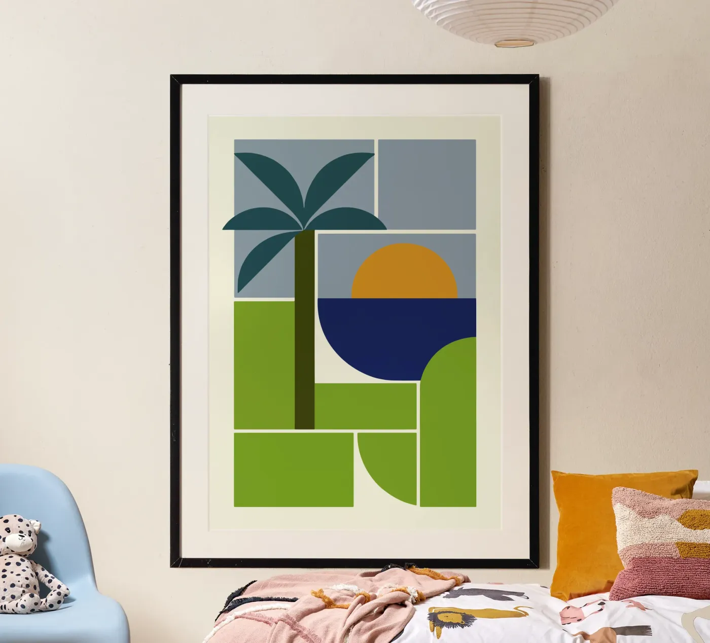 Summer Sunset poster by Janet
