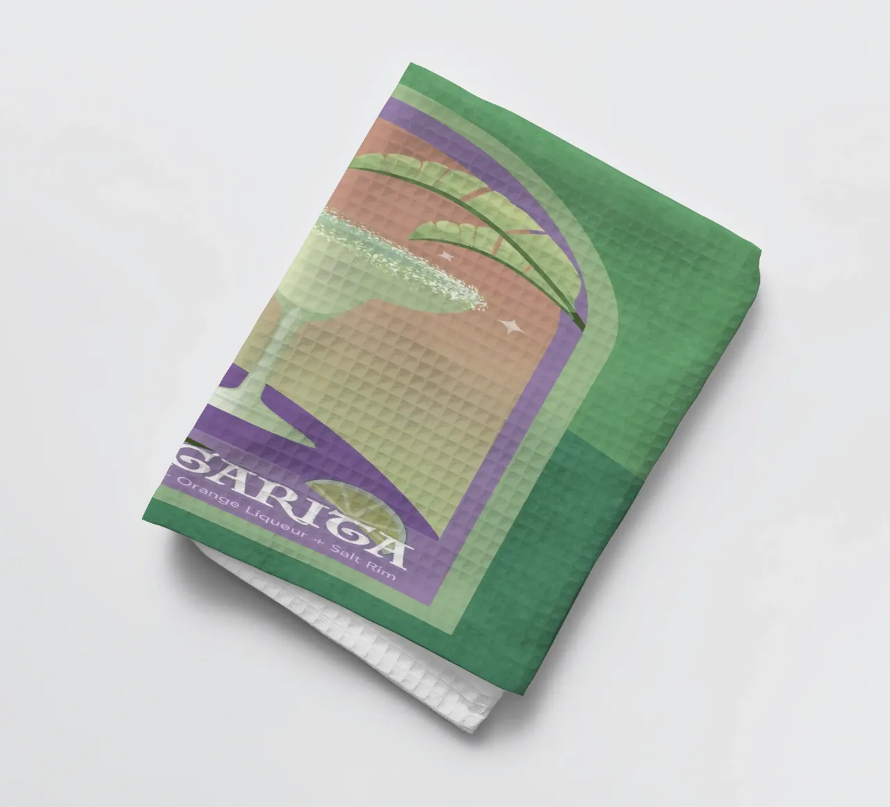 Emel Tunaboylu - Pastel Tones Margarita tea towel by The Artcircle