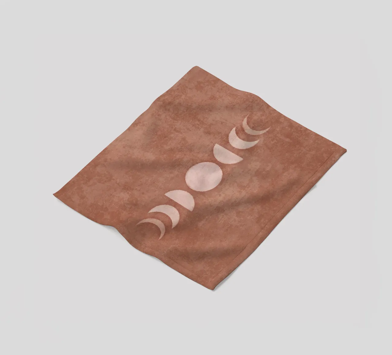 Emel Tunaboylu - Salmone in fase lunare coperta in pile da The Artcircle