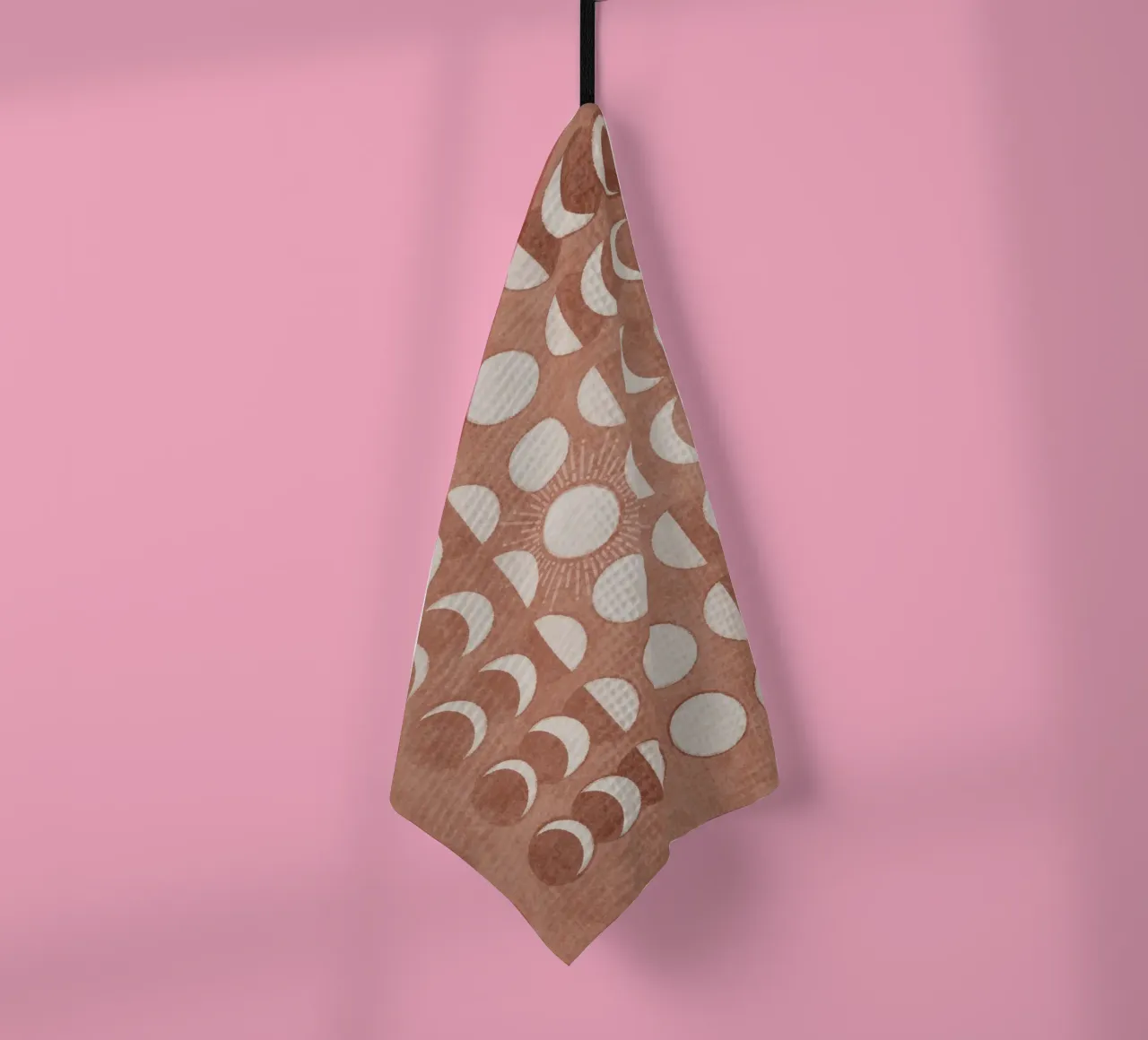 Emel Tunaboylu - Salmon Moonphase 02 canovaccio da cucina da The Artcircle