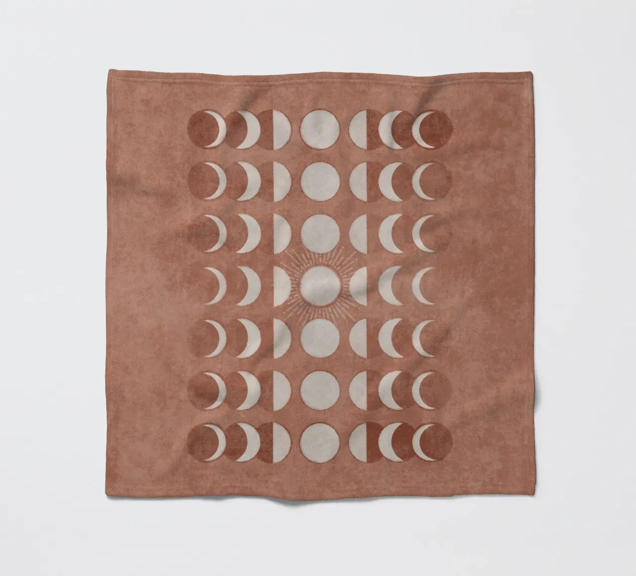 Emel Tunaboylu - Salmon Moonphase 02 coperta in pile da The Artcircle