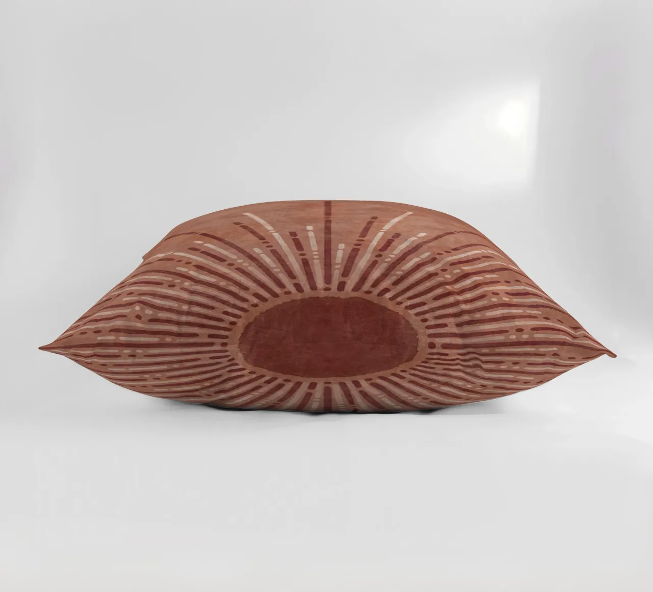 Emel Tunaboylu - Salmon Up Sun cuscino da The Artcircle