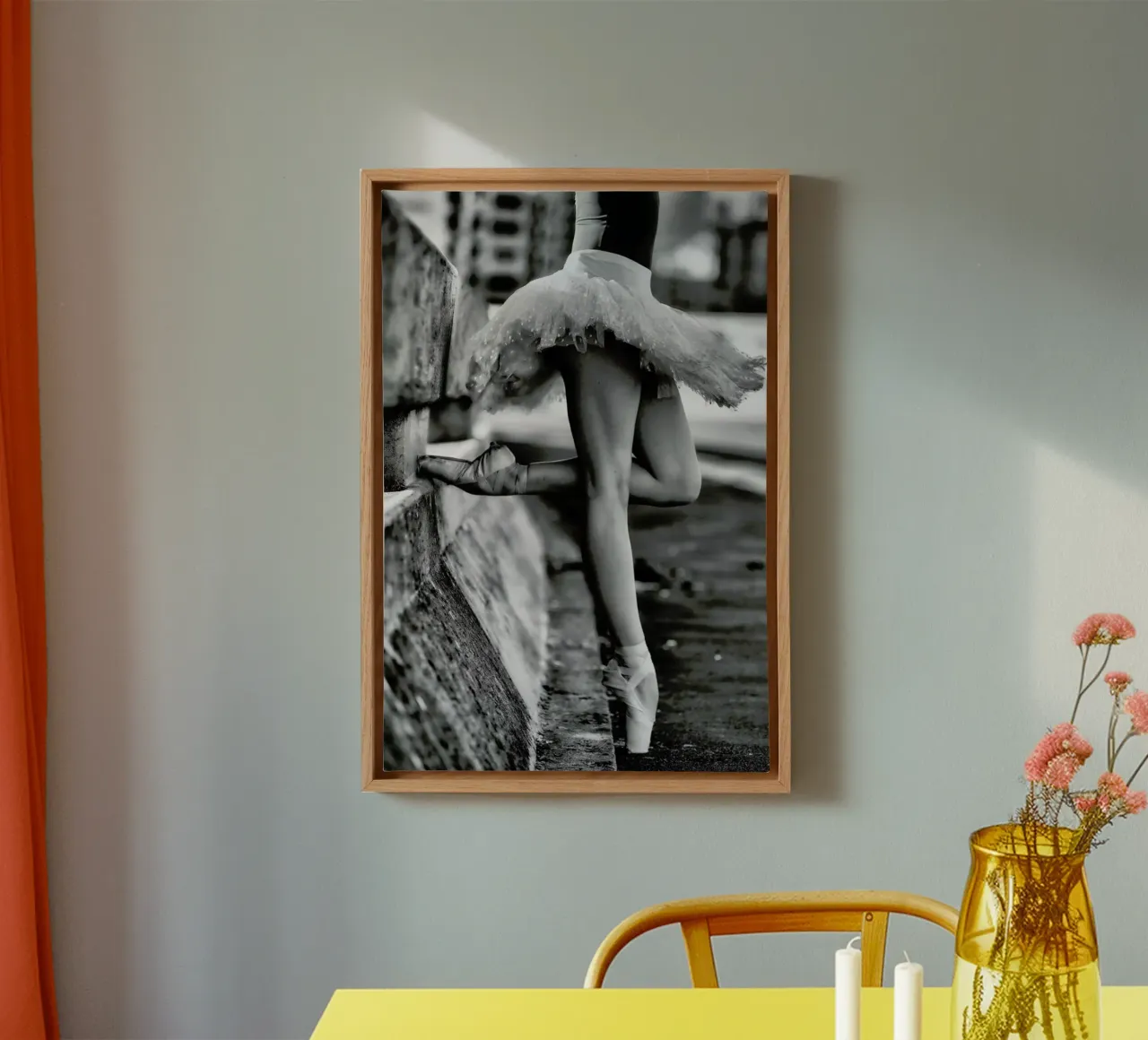 Dancer - Michael Groenewald tela con Cornice a cassetta da Pictufy