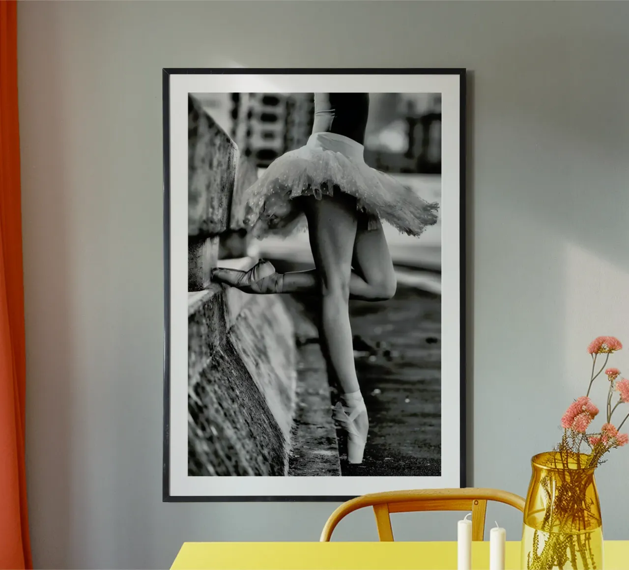 Dancer - Michael Groenewald poster con marco de madera de Pictufy