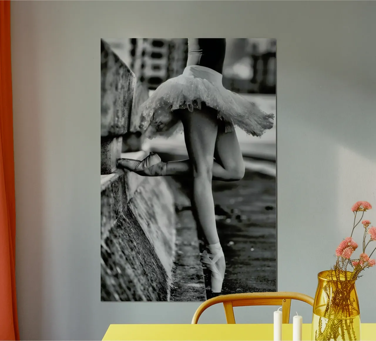 Dancer - Michael Groenewald poster con marco de madera de Pictufy