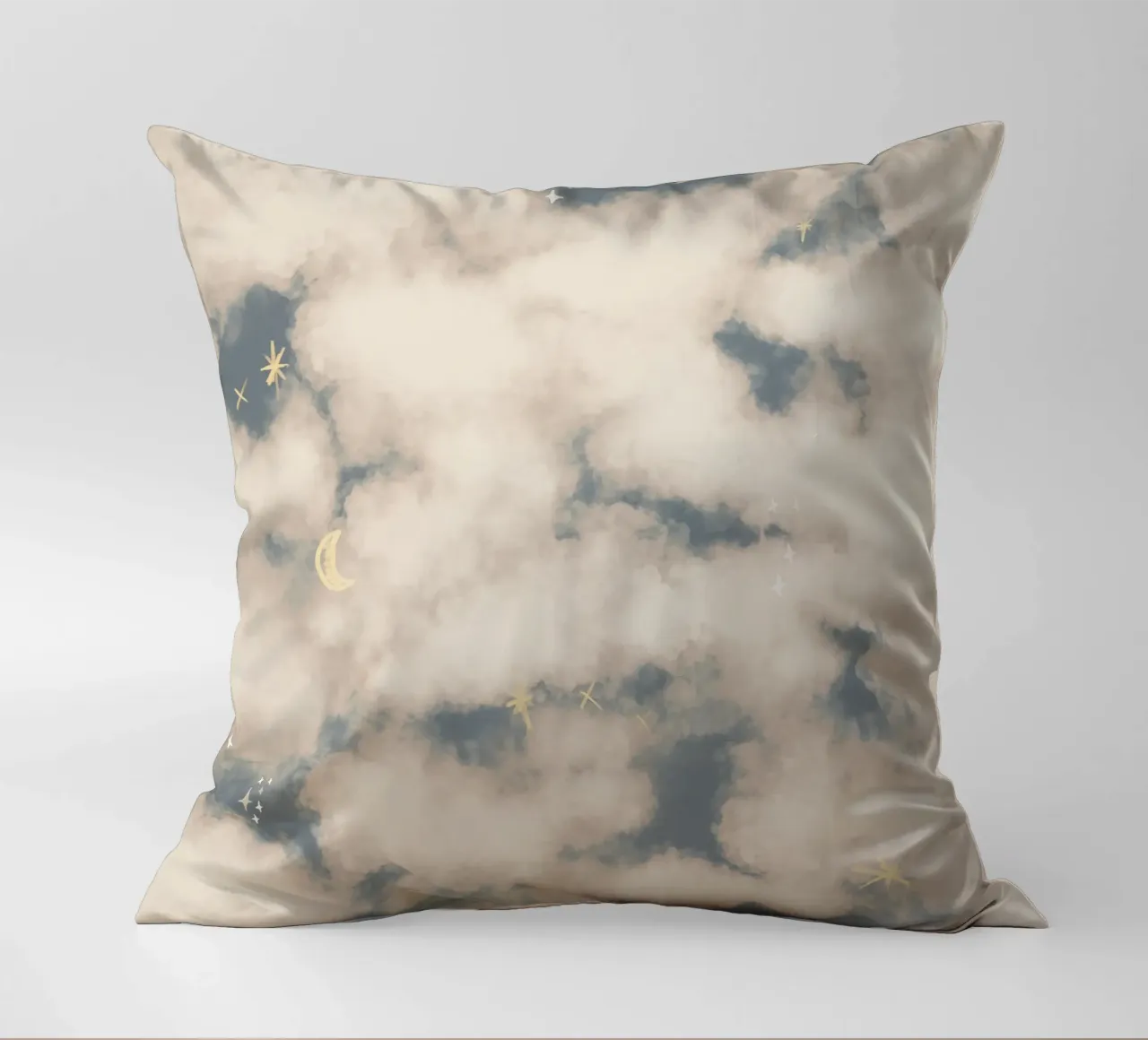 Boho Magical Clouds cuscino da anisillustration