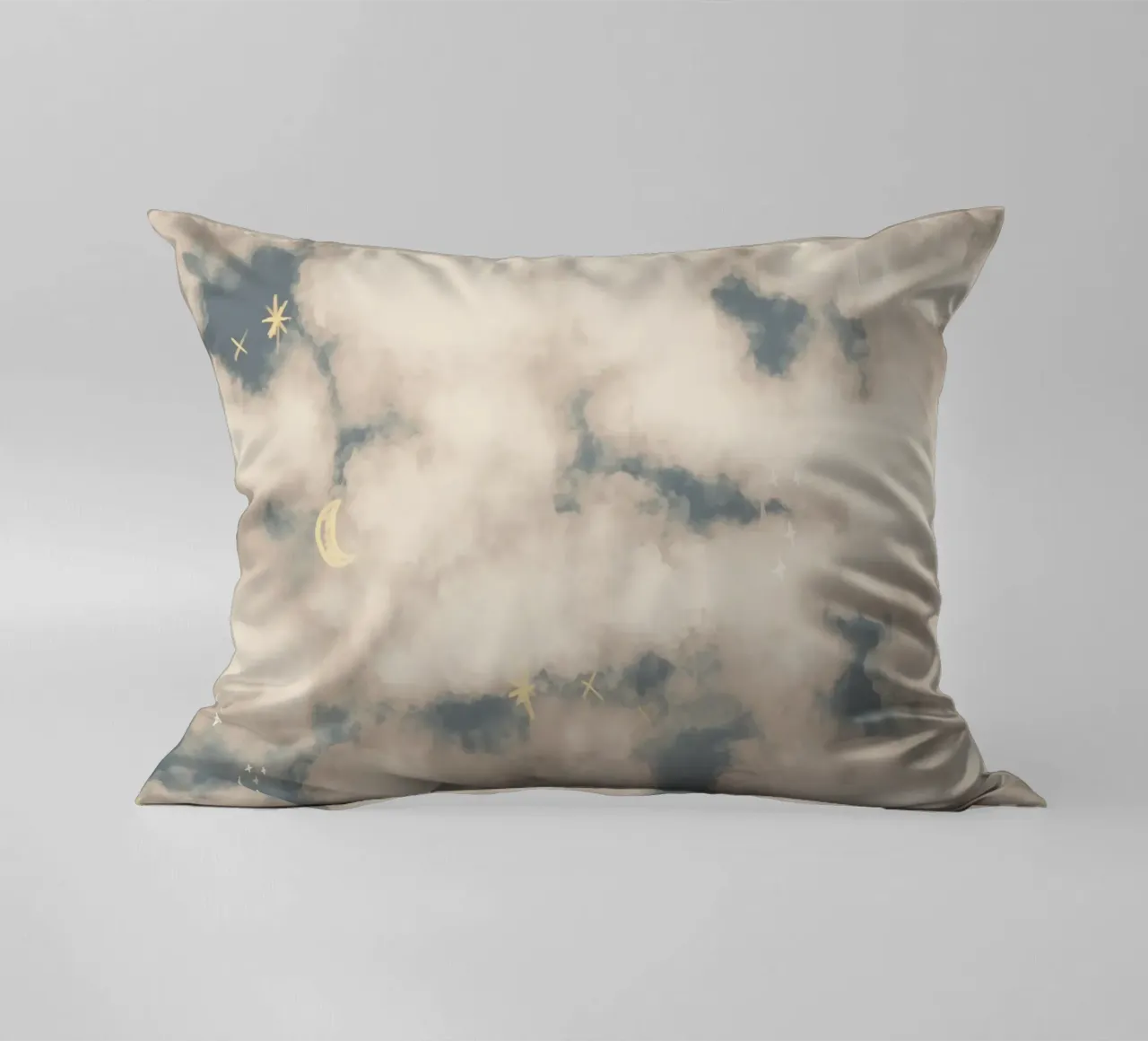 Boho Magical Clouds cuscino da anisillustration
