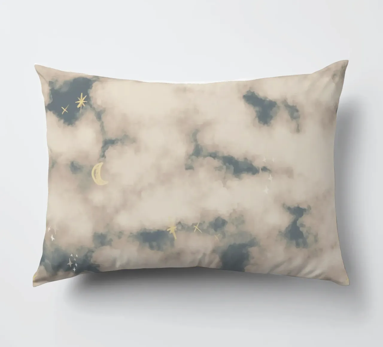Boho Magical Clouds cuscino da anisillustration