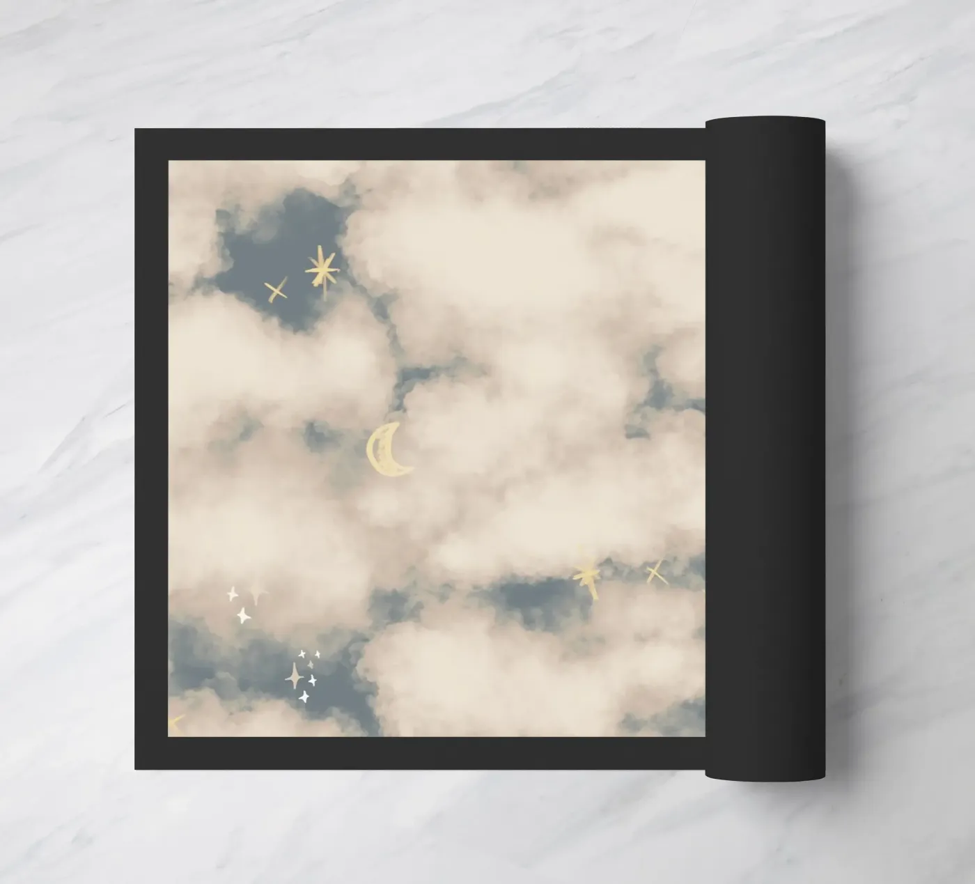 Boho Magical Clouds zerbino da anisillustration