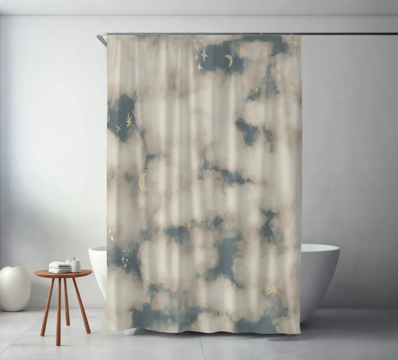 Boho Magical Clouds tenda da doccia da anisillustration