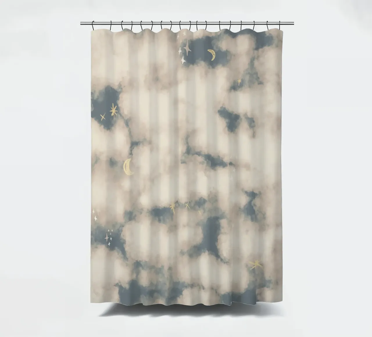 Boho Magical Clouds tenda da doccia da anisillustration