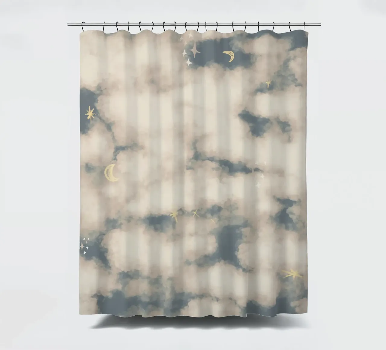 Boho Magical Clouds tenda da doccia da anisillustration