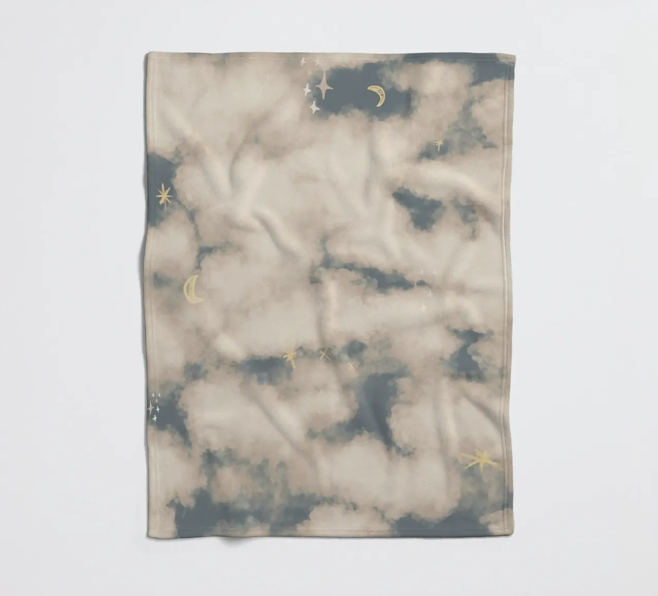 Boho Magical Clouds coperta in pile da anisillustration