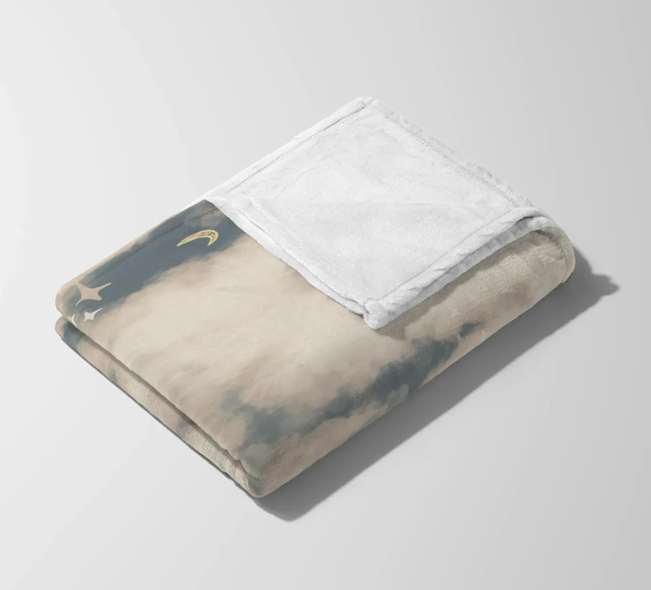 Boho Magical Clouds coperta in pile da anisillustration