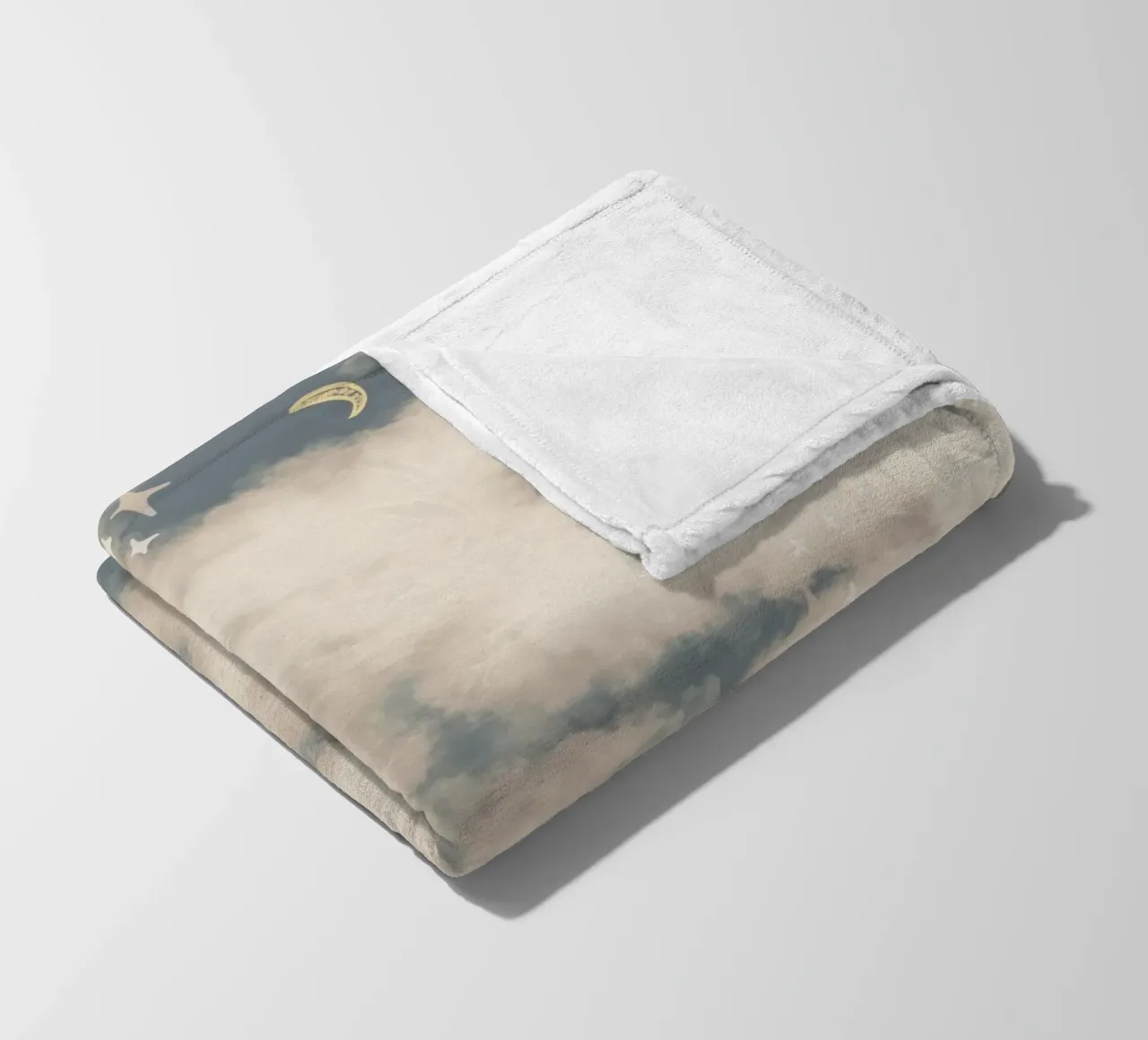 Boho Magical Clouds coperta in pile da anisillustration