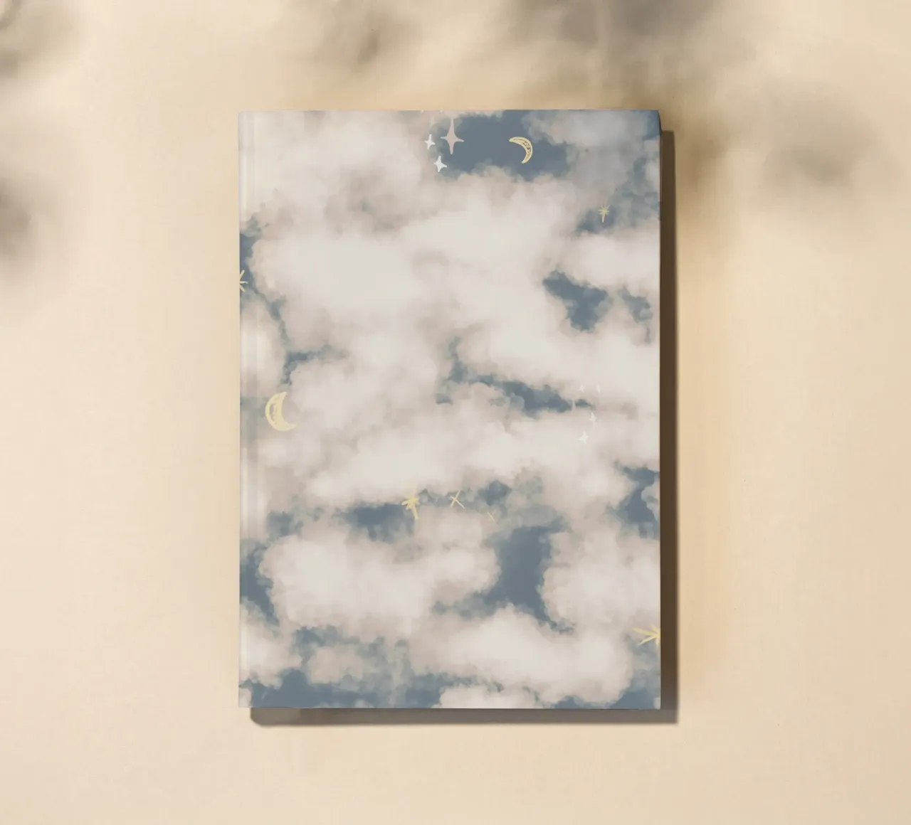 Boho Magical Clouds notebook by anisillustration