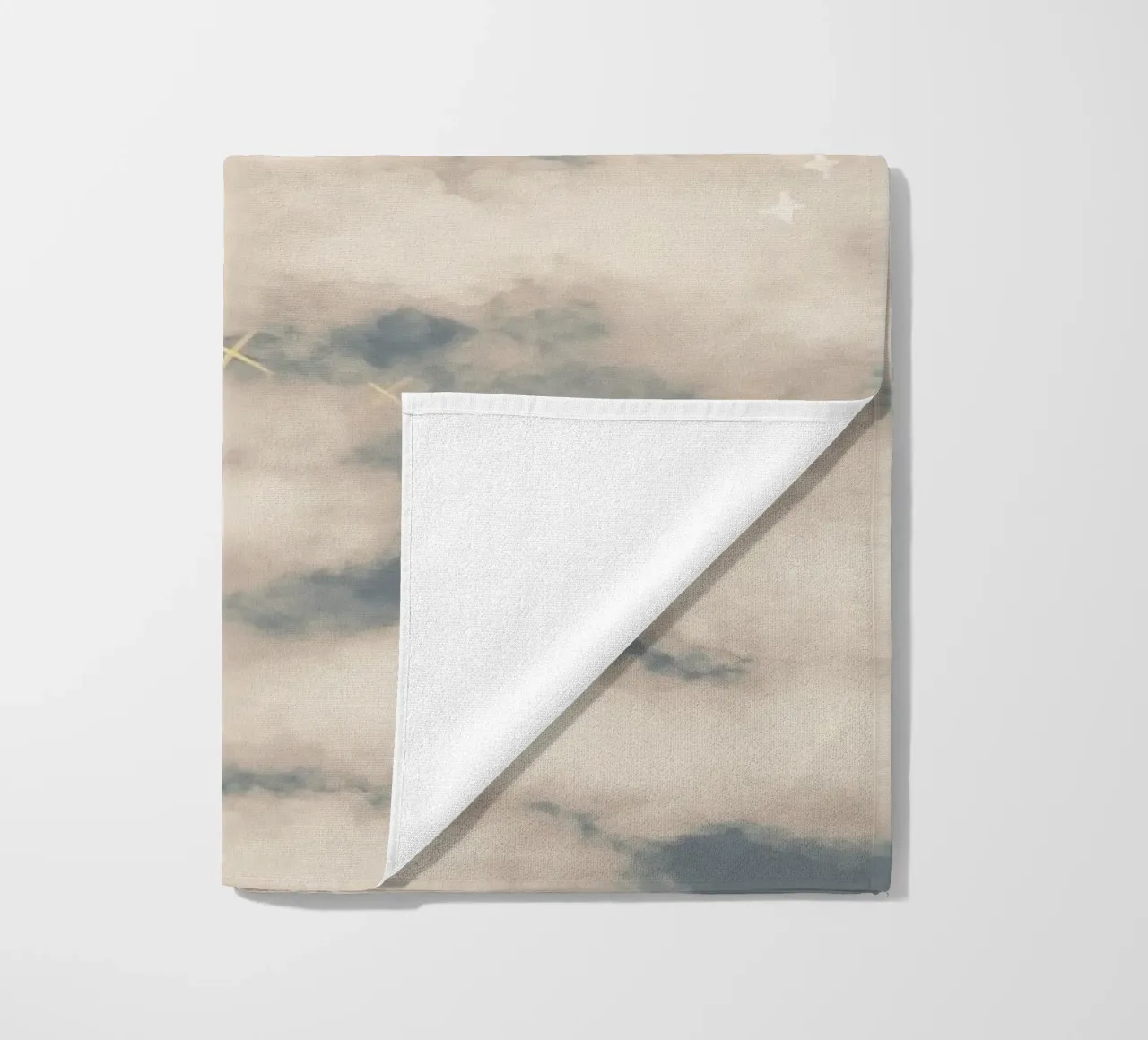 Boho Magical Clouds telo mare da anisillustration