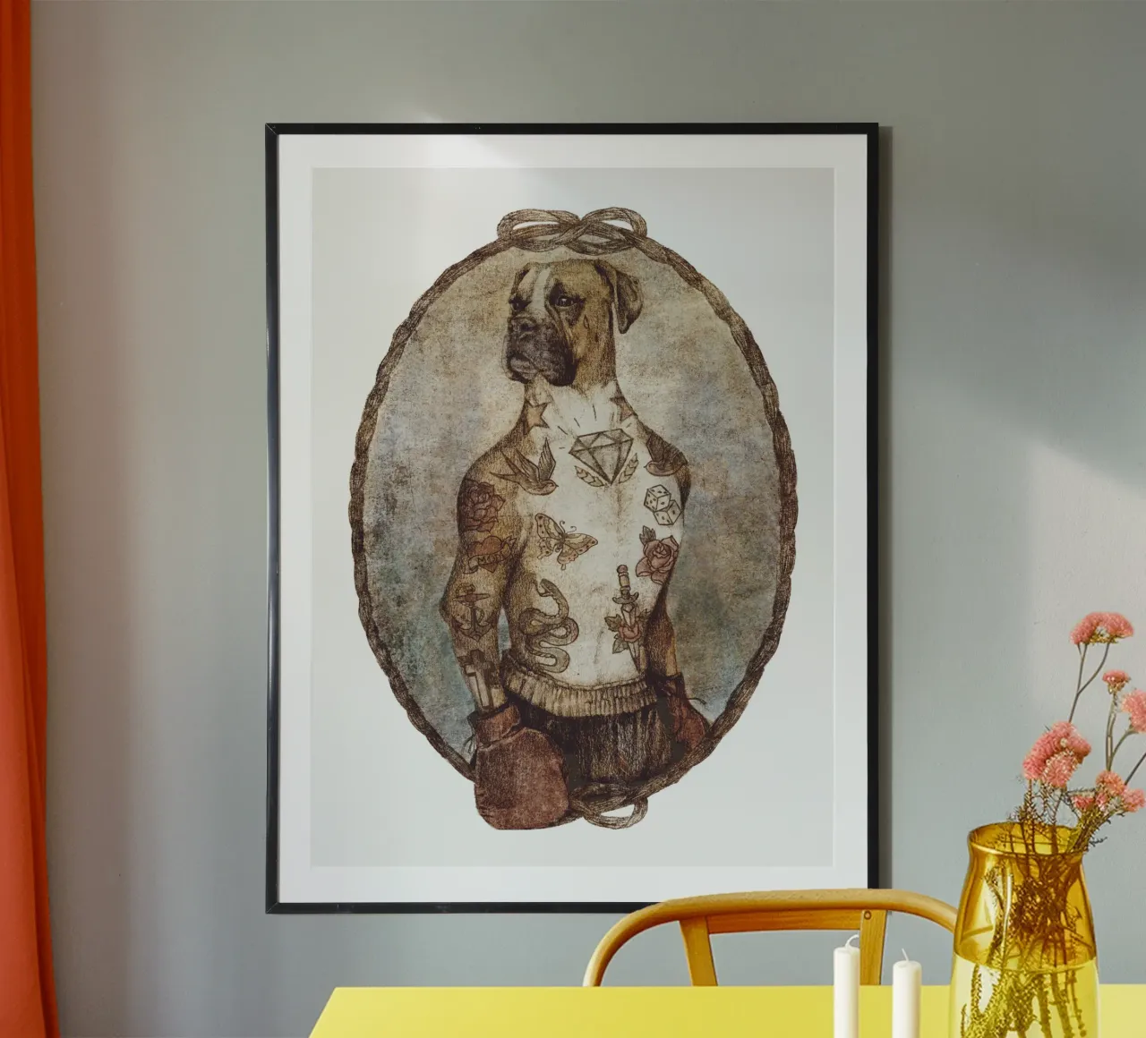 Outback Boxer poster da mikekoubou