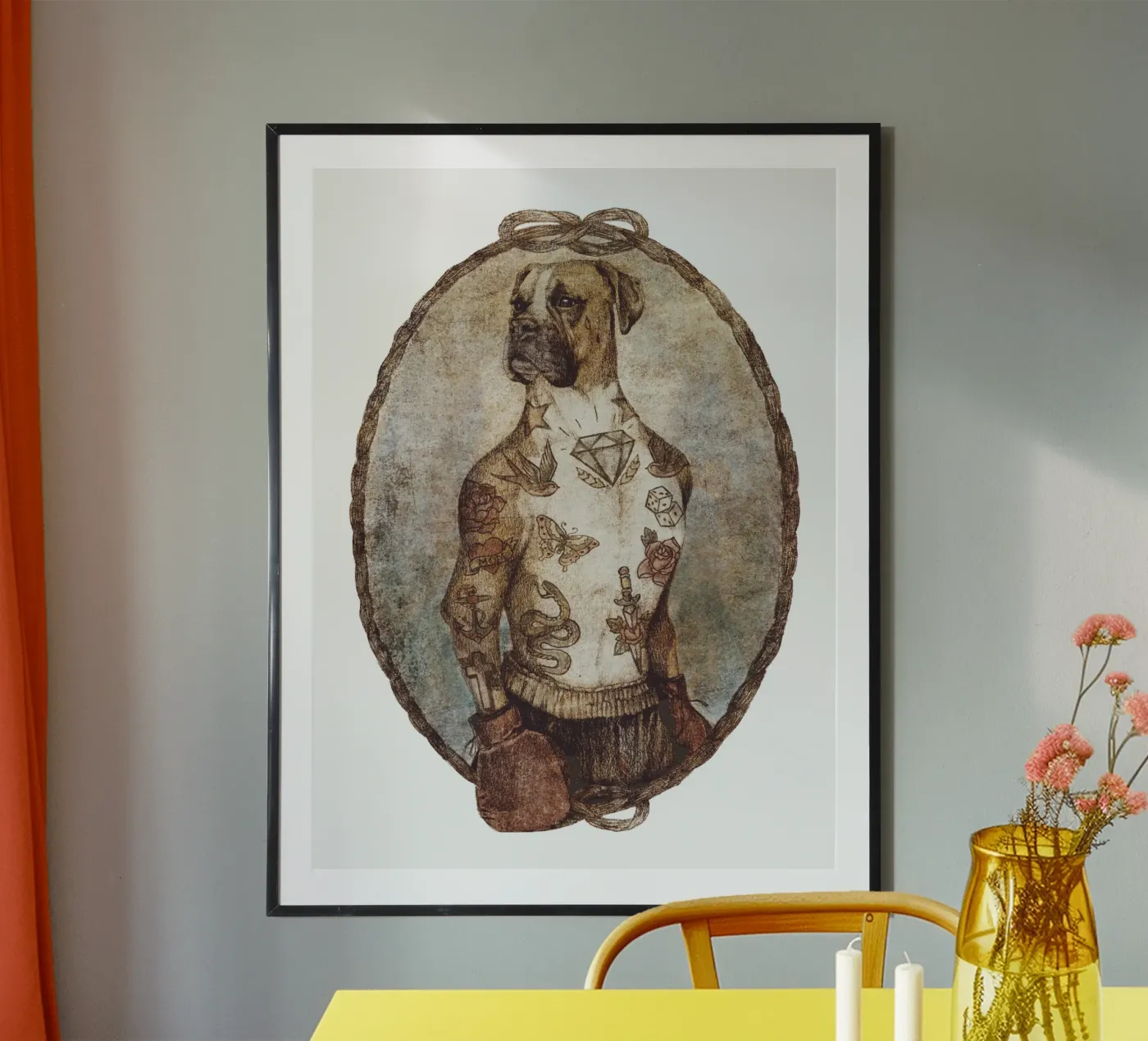 Outback Boxer poster da mikekoubou