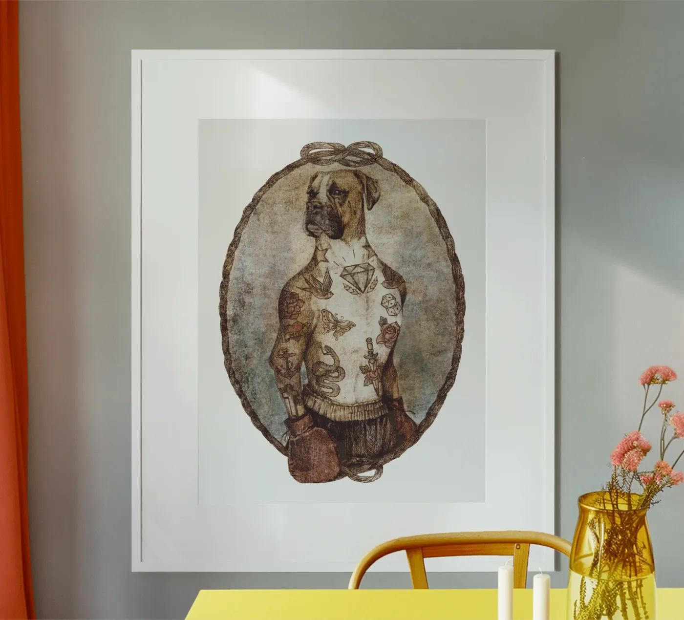 Outback Boxer poster da mikekoubou