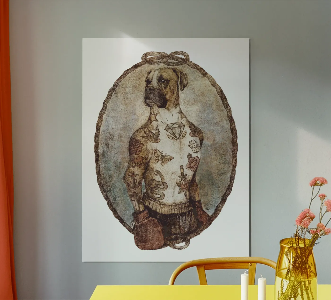 Outback Boxer poster da mikekoubou