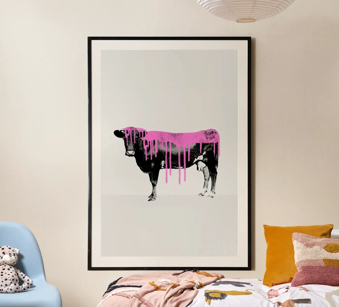 Pink poster by typealive