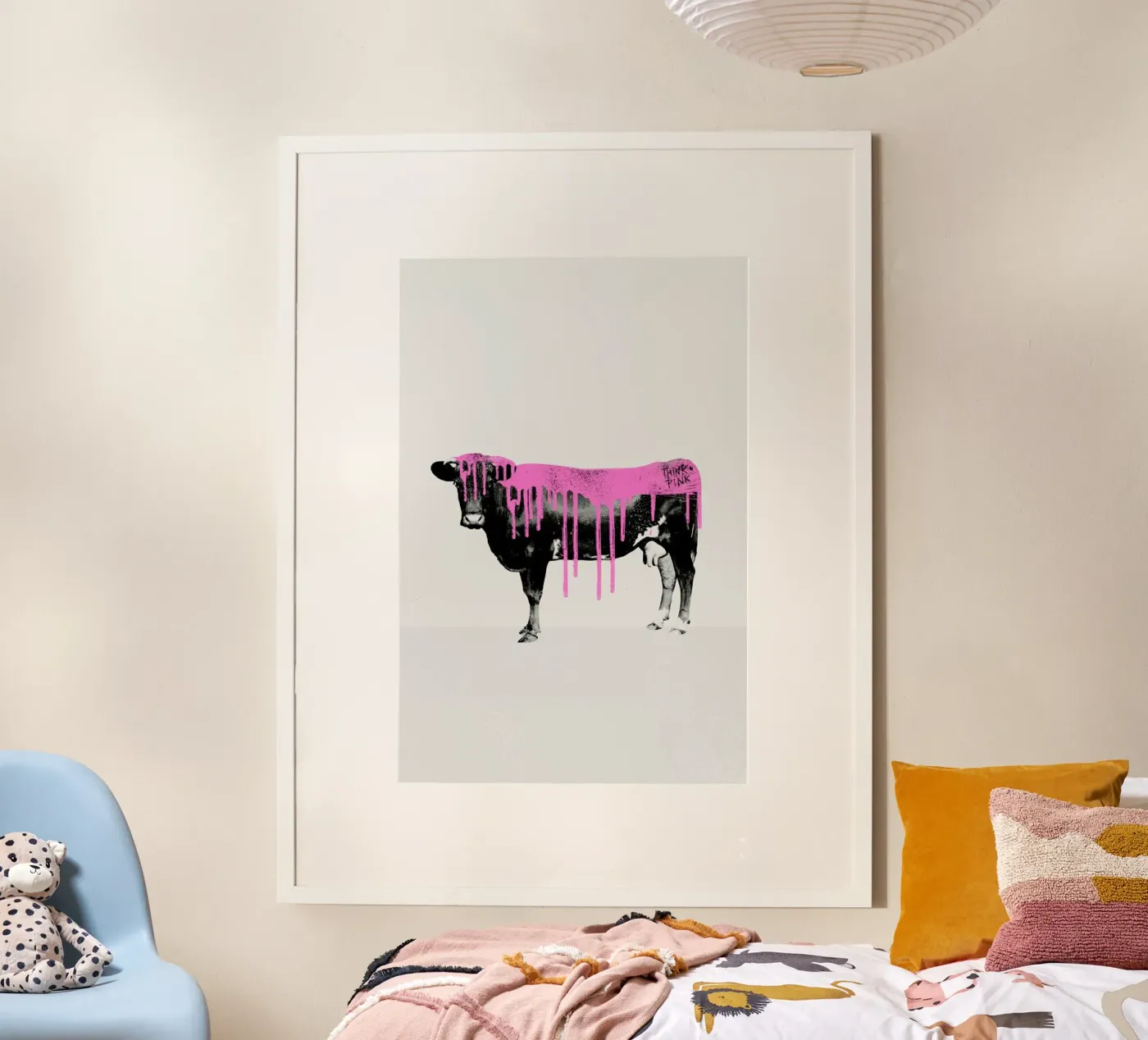 Pink poster by typealive