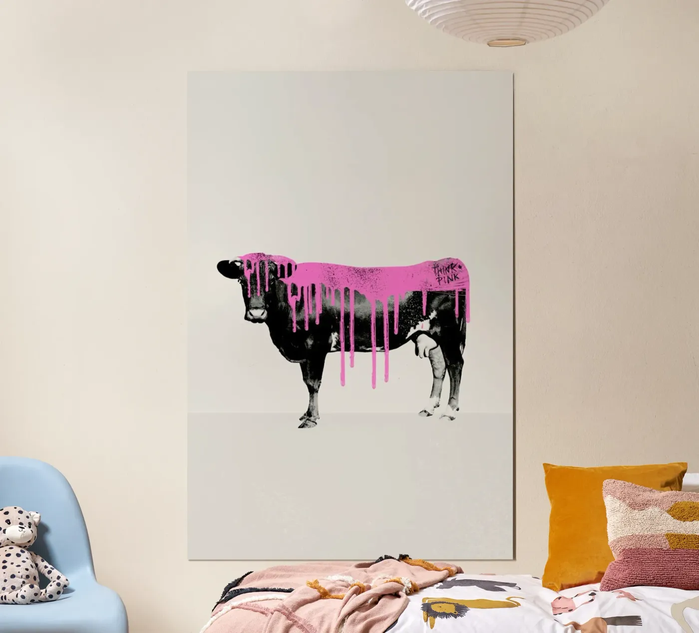 Pink poster by typealive