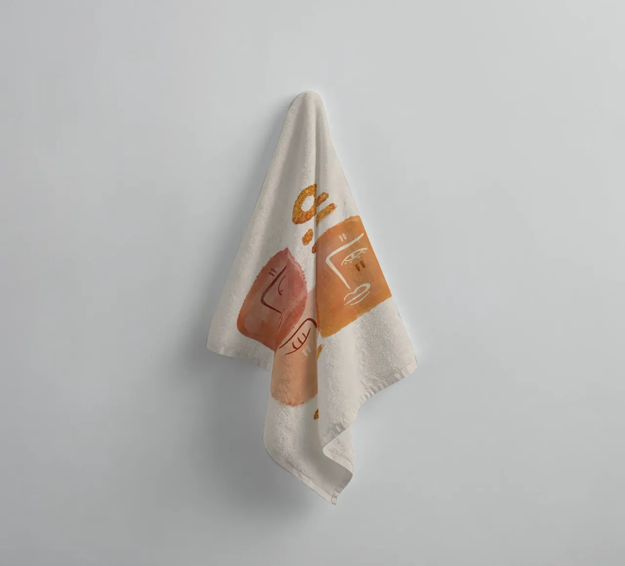 Emel Tunaboylu - Insieme 01 asciugamano da bagno da The Artcircle