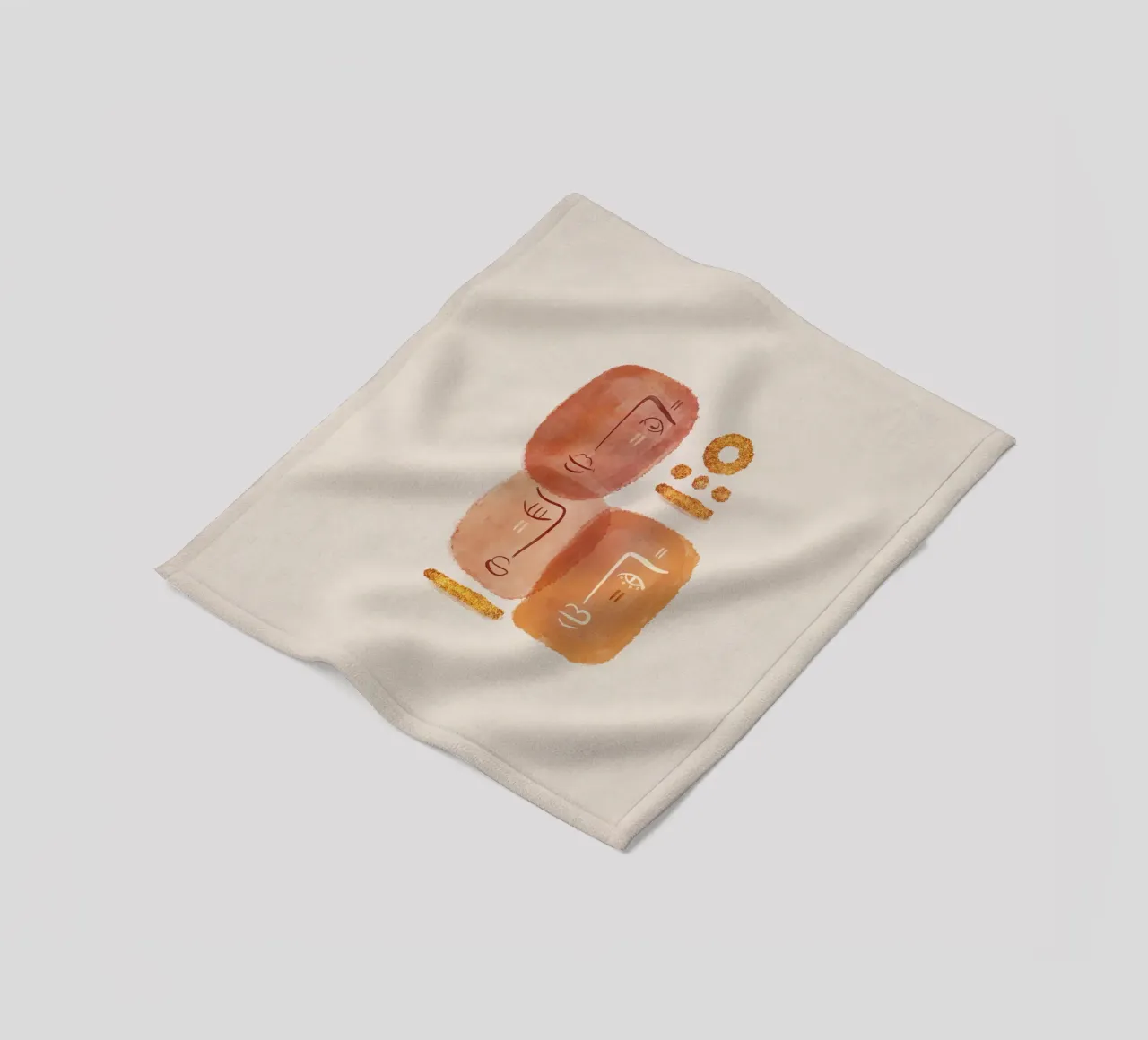 Emel Tunaboylu - Insieme 01 coperta in pile da The Artcircle
