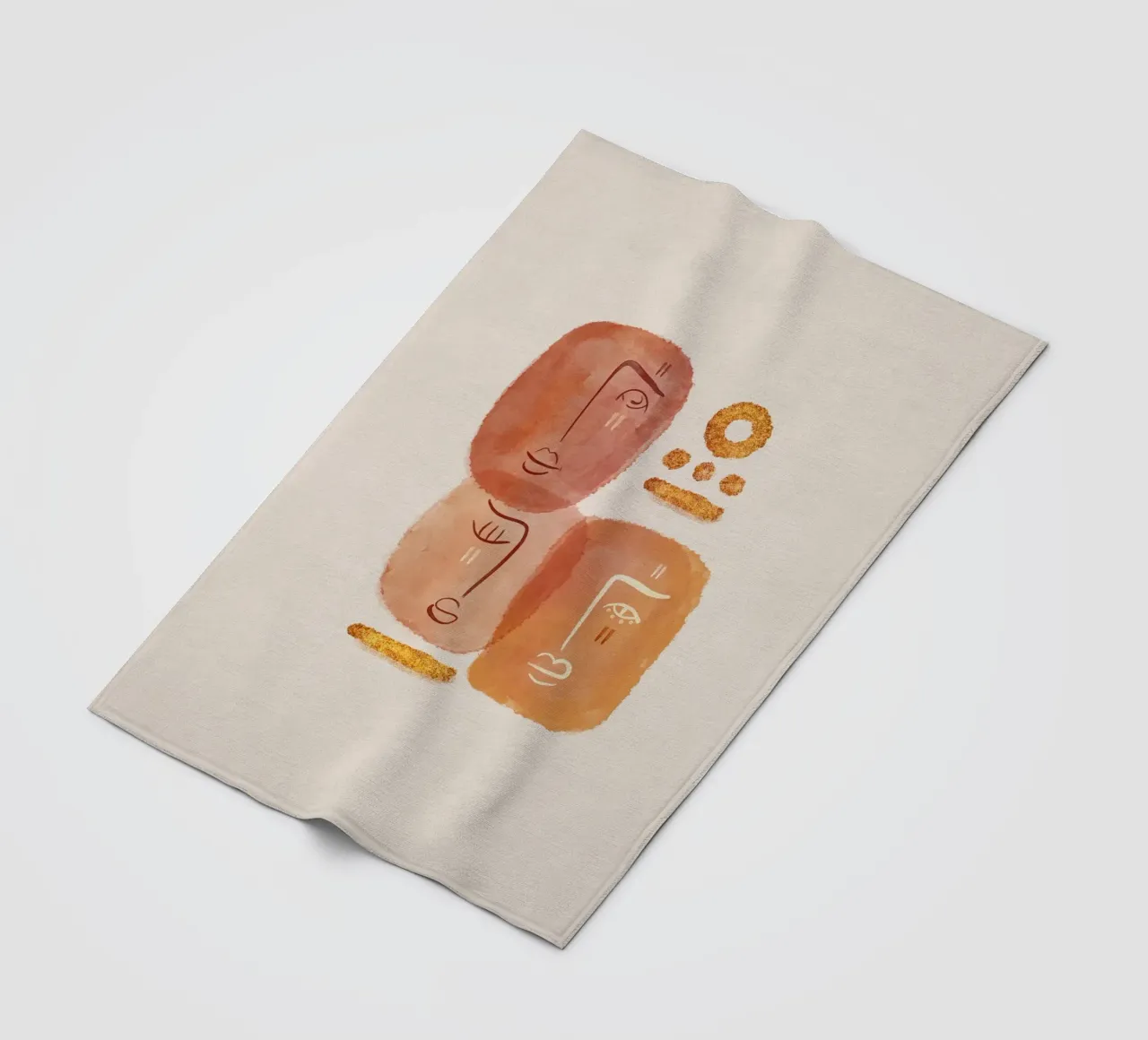 Emel Tunaboylu - Insieme 01 coperta in pile da The Artcircle