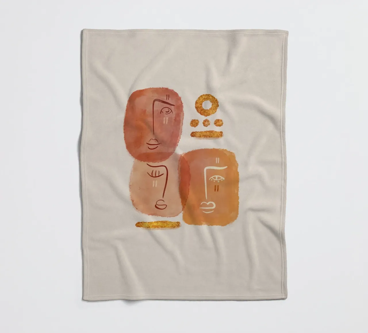 Emel Tunaboylu - Insieme 01 coperta in pile da The Artcircle