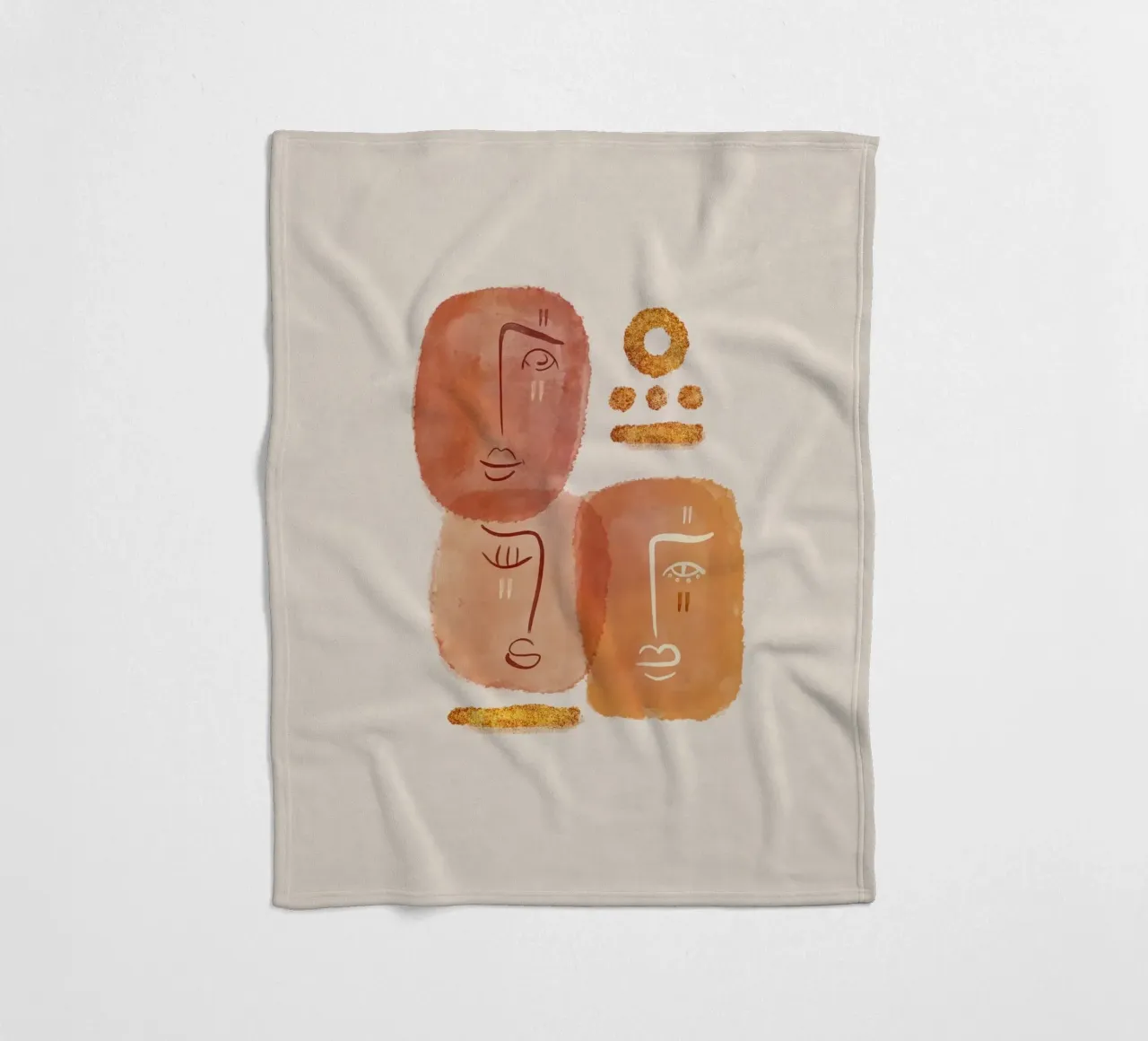 Emel Tunaboylu - Insieme 01 coperta in pile da The Artcircle