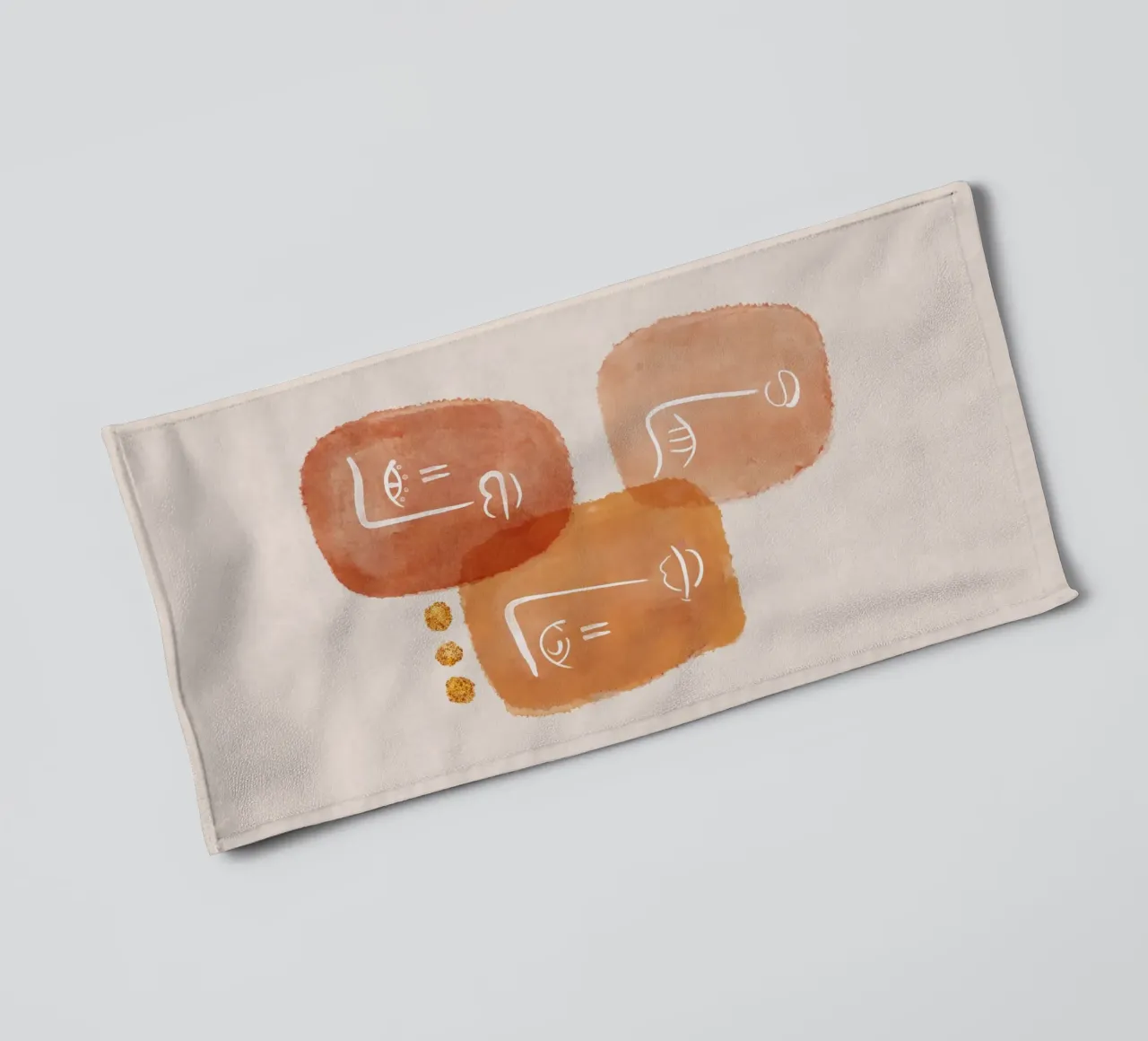 Emel Tunaboylu - Insieme 02 asciugamano da bagno da The Artcircle
