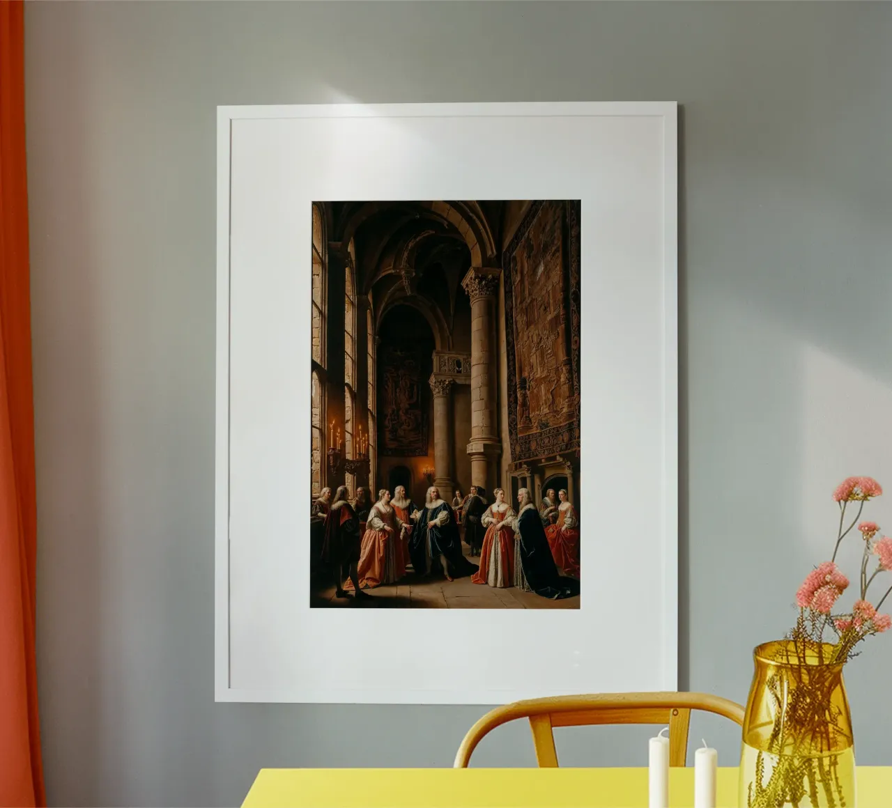 Enigmatic Gathering: A Haunting in the Renaissance Hall carta hahnemühle da Renaissance Rebel
