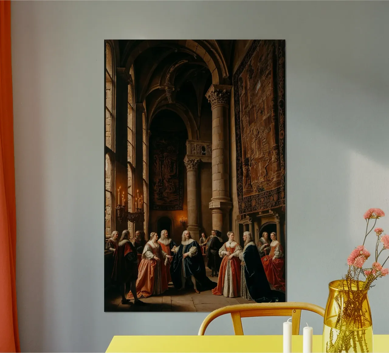 Enigmatic Gathering: A Haunting in the Renaissance Hall carta hahnemühle da Renaissance Rebel