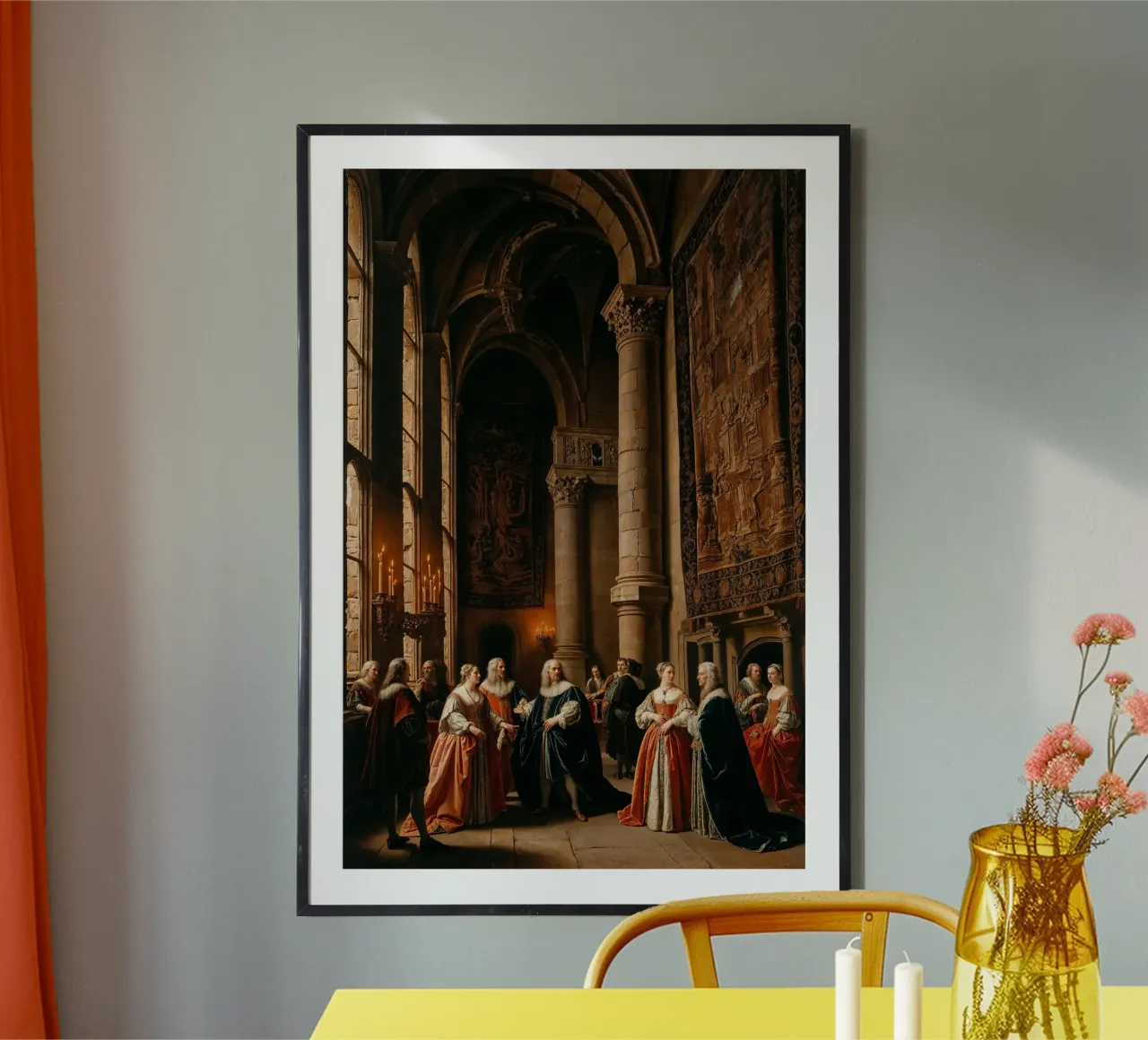 Enigmatic Gathering: A Haunting in the Renaissance Hall carta hahnemühle da Renaissance Rebel