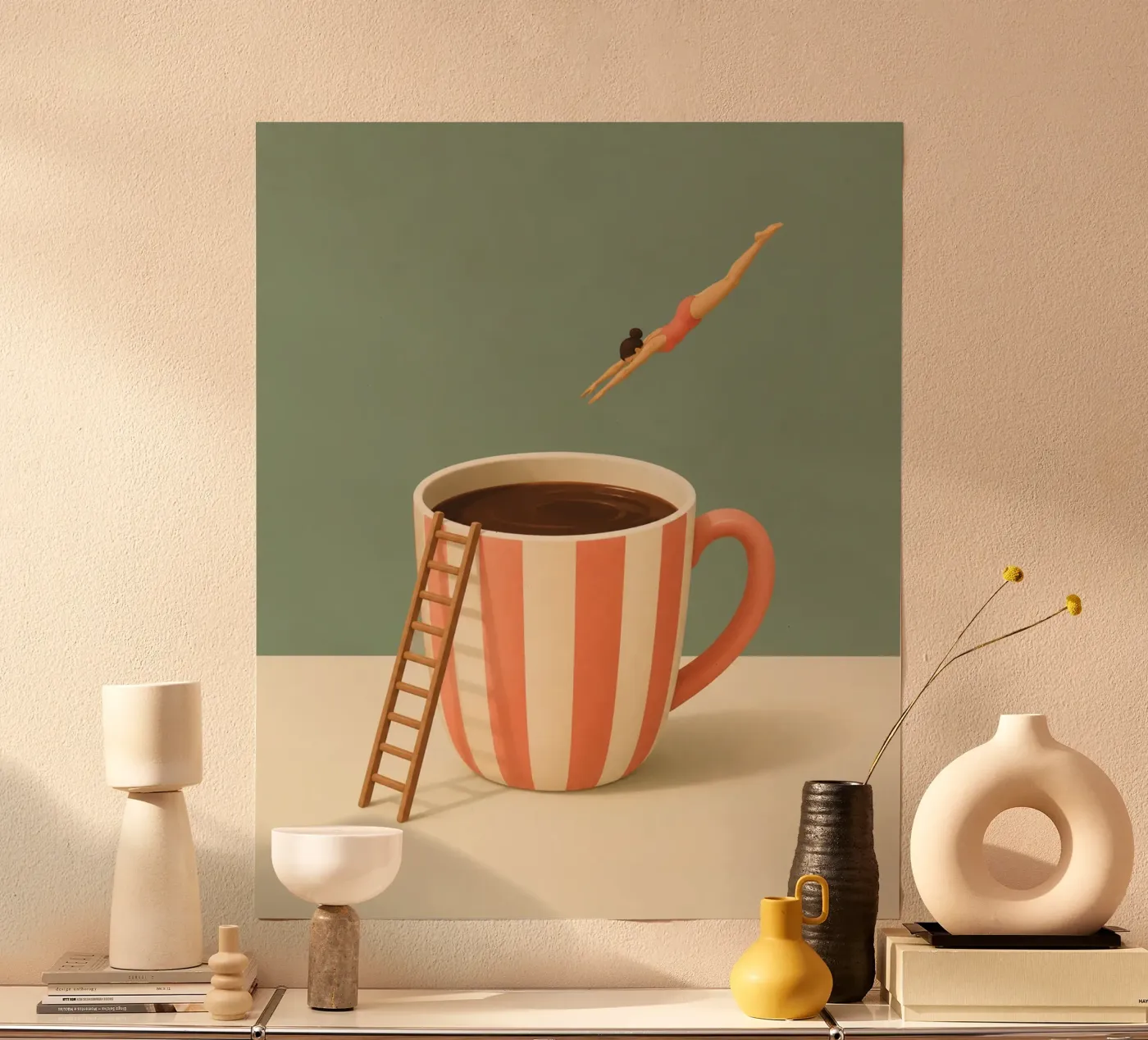 Caffè per divertimento poster da Artsy Poster