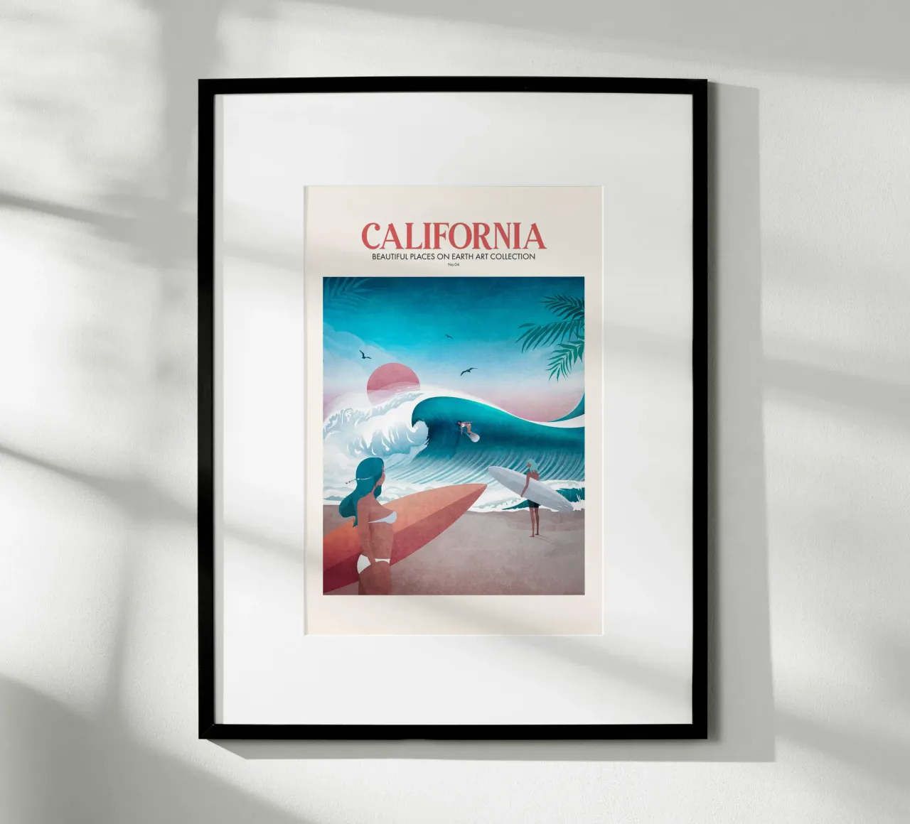 Emel Tunaboylu - Viaggio in California poster da The Artcircle