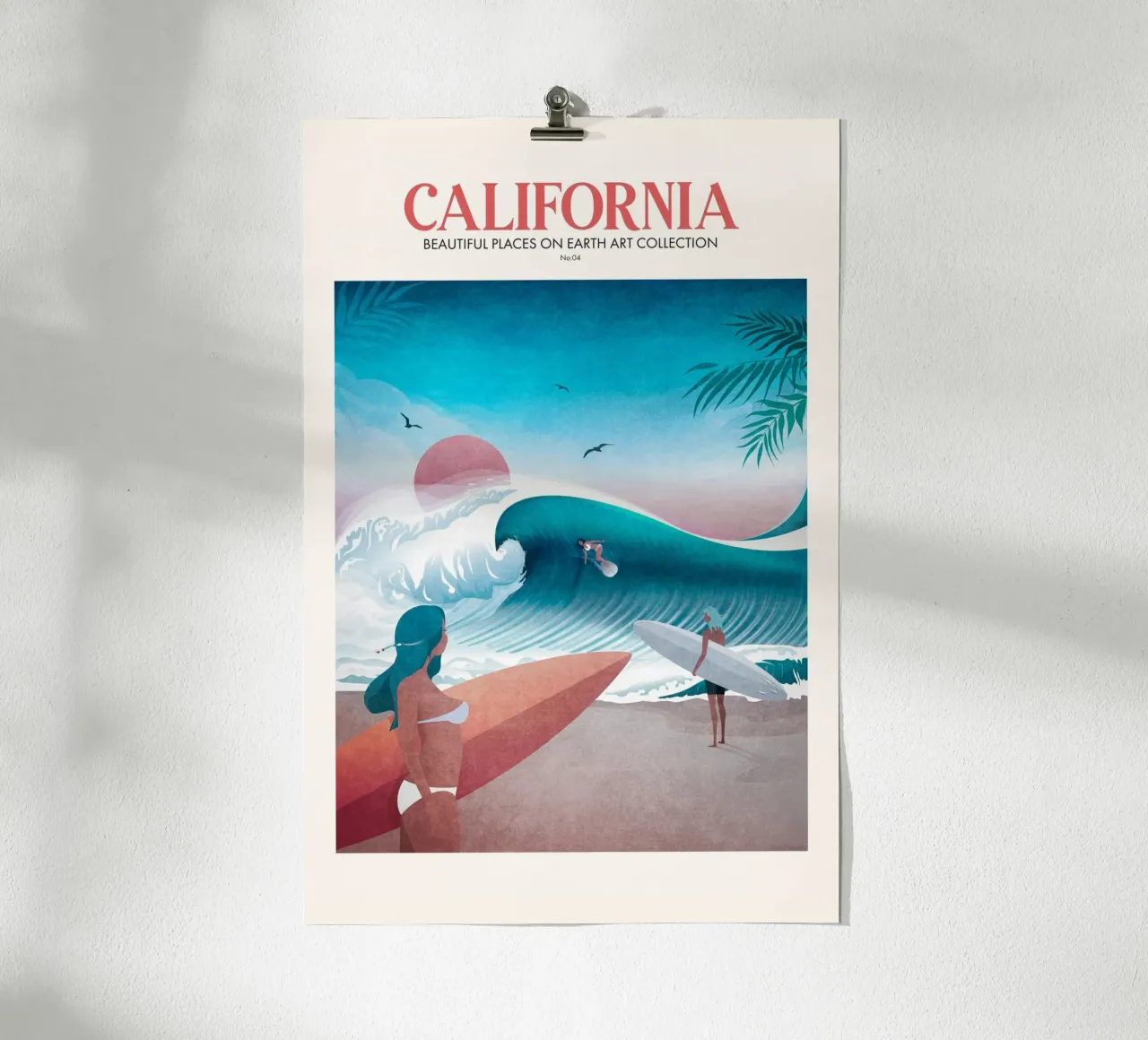 Emel Tunaboylu - Viaggio in California poster da The Artcircle