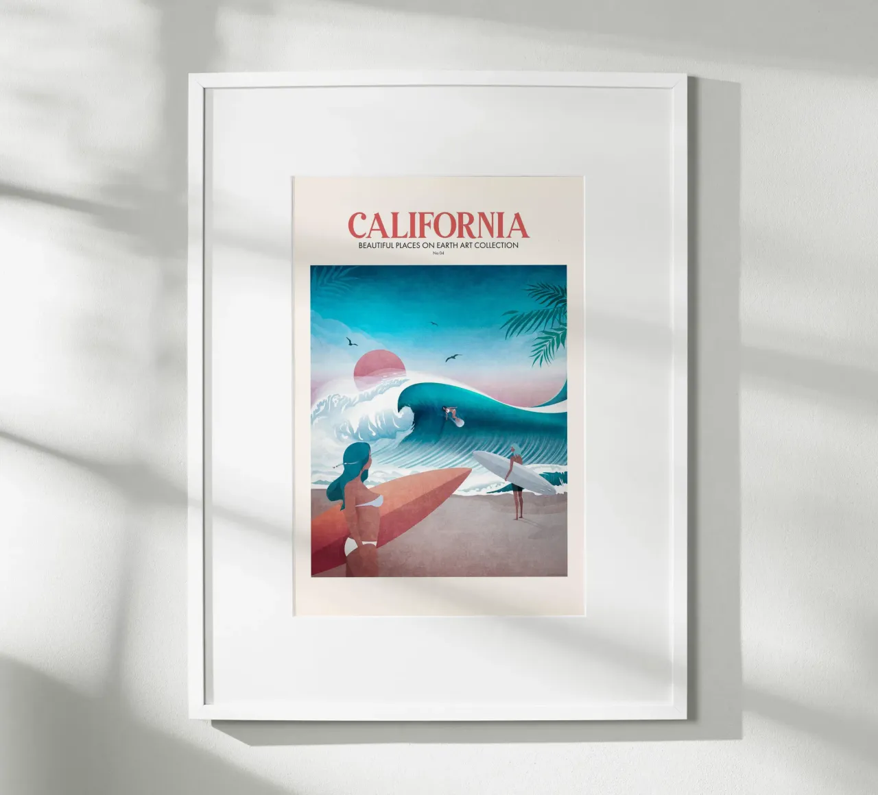 Emel Tunaboylu - Viaggio in California poster da The Artcircle