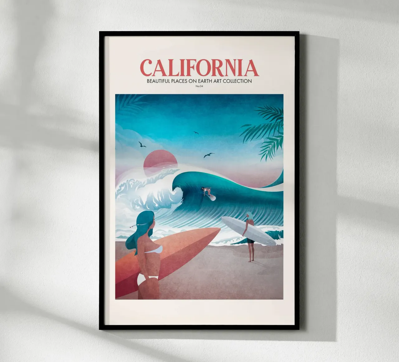 Emel Tunaboylu - Viaggio in California poster da The Artcircle