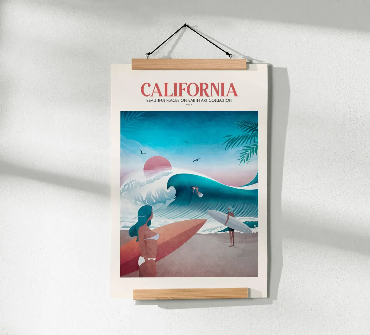 Emel Tunaboylu - Viaggio in California poster da The Artcircle