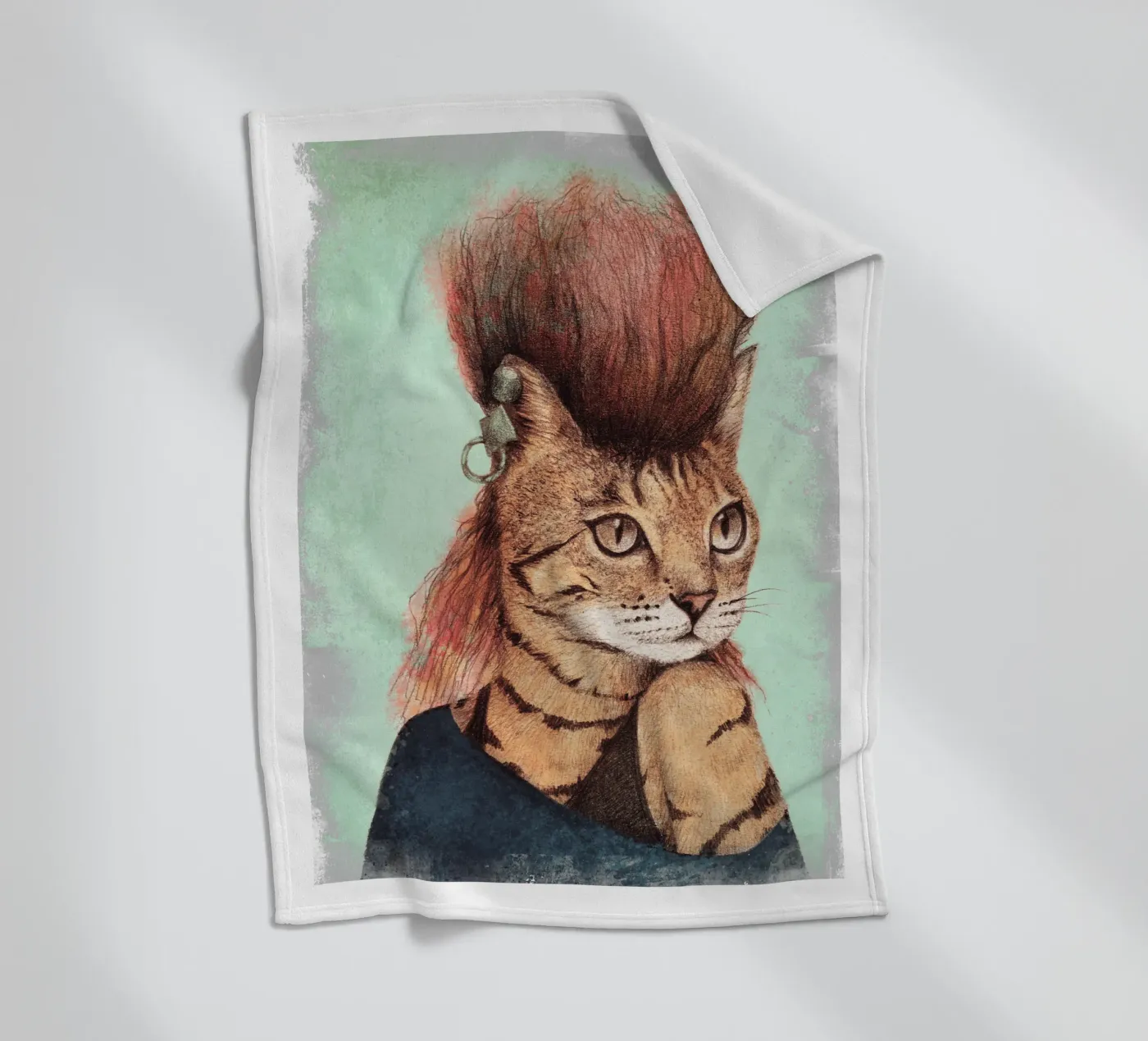 Caty fleecedeken van mikekoubou