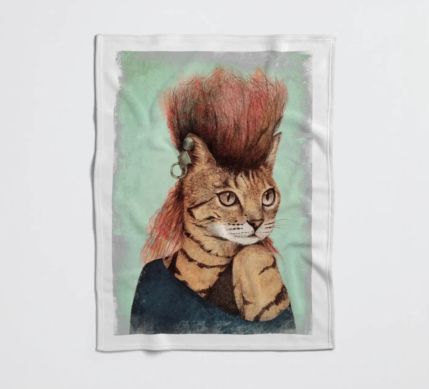 Caty fleecedeken van mikekoubou