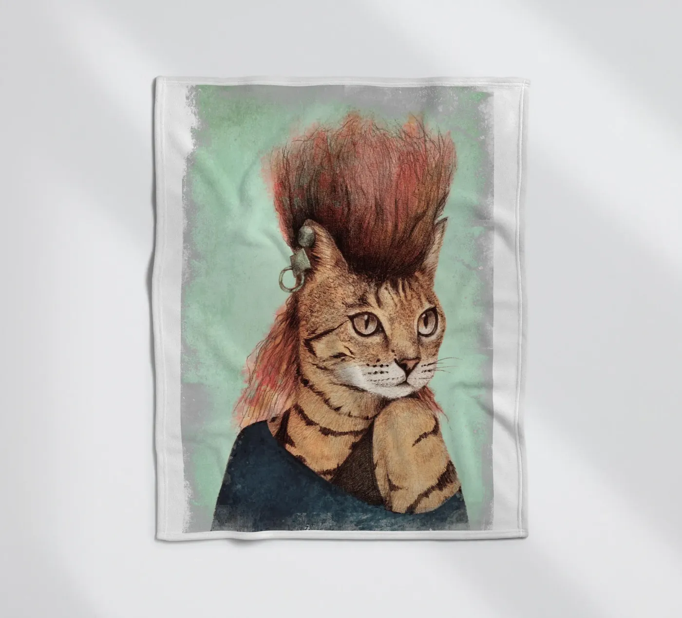 Caty fleecedeken van mikekoubou