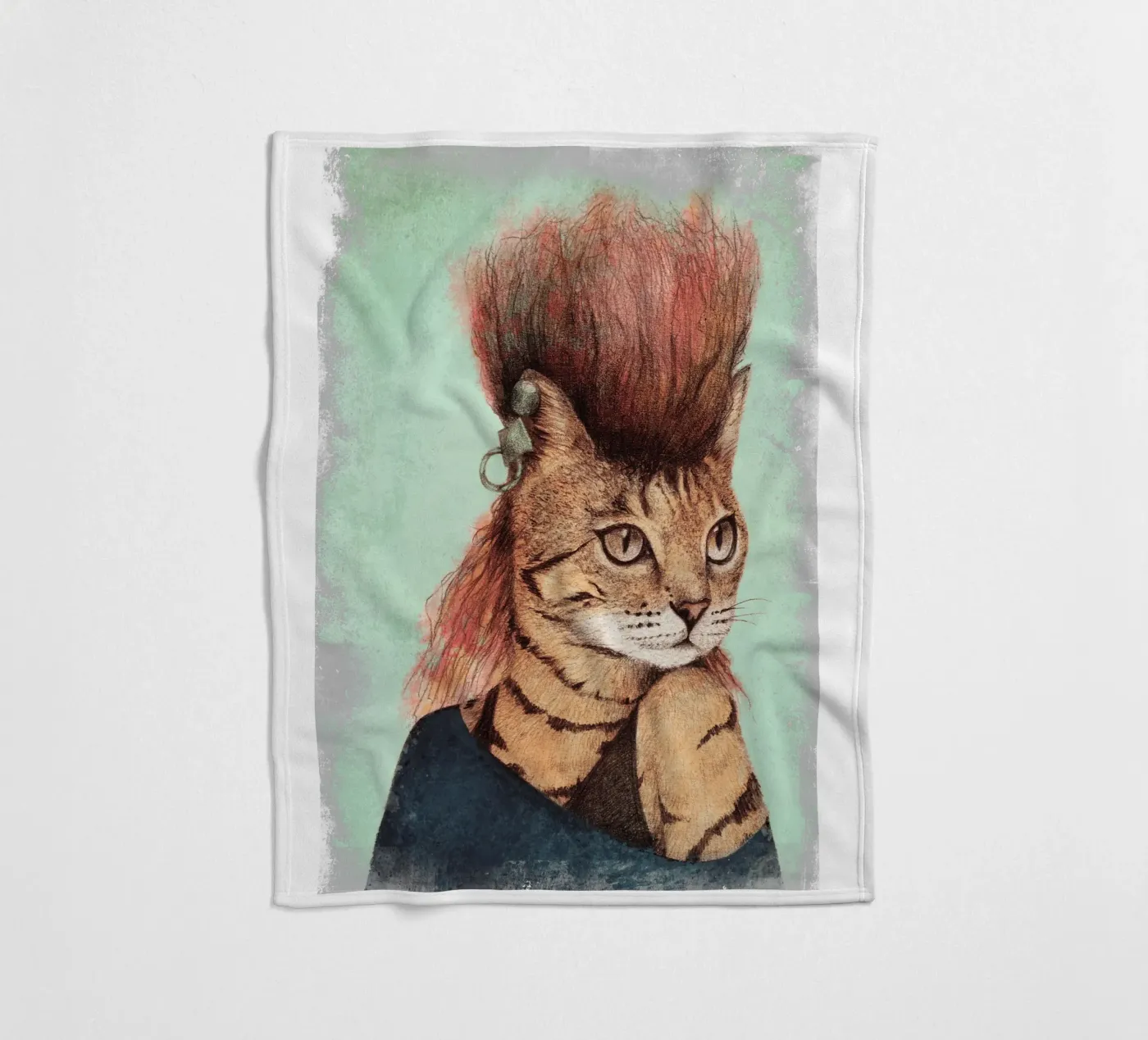 Caty fleecedeken van mikekoubou