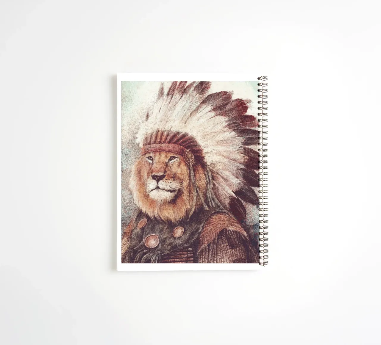 Chief - Lion spiral notebook by mikekoubou