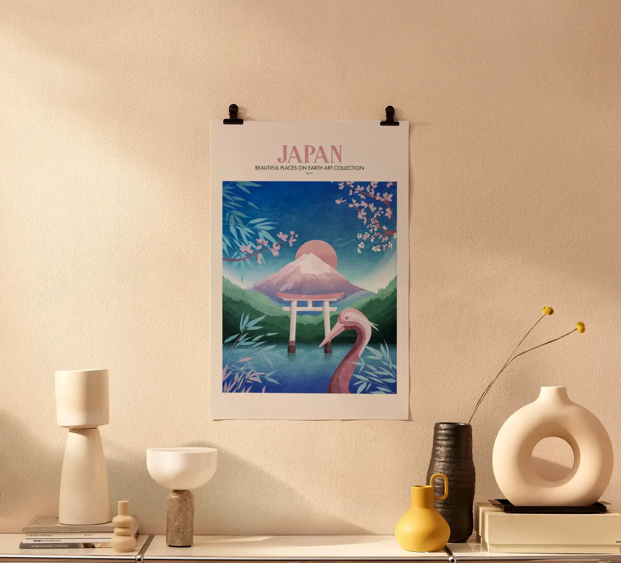 Emel Tunaboylu - Viaggio in Giappone poster da The Artcircle