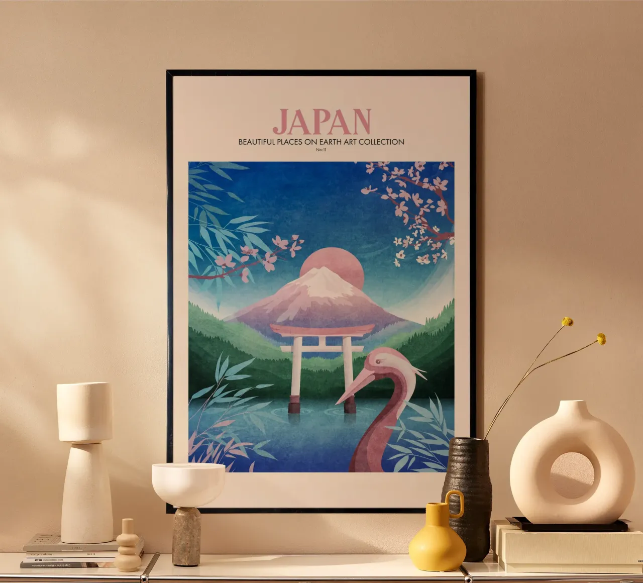 Emel Tunaboylu - Viaggio in Giappone poster da The Artcircle